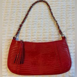 Red Small Shoulder Purse
